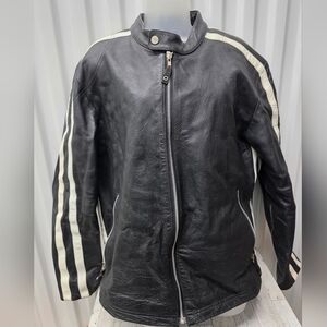 Vintage Wilsons Leather M.Julian Racer Biker Jacket
